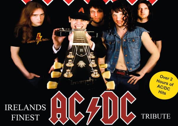 AC/DC tribute band Whole Lotta Voltage play Lulu's Dungannon on Friday 13 May