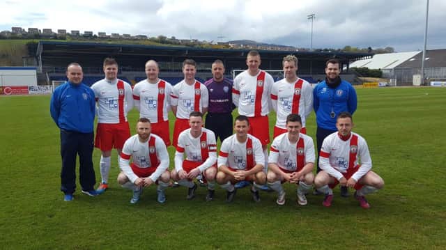 Banbridge Rangers fell to an agonising last gasp defeat to Newry on Saturday.