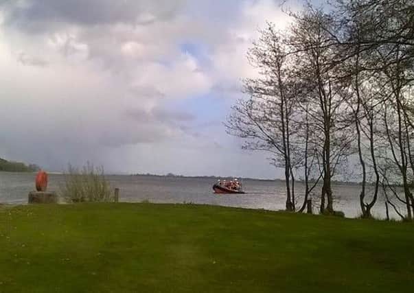 Lough Neagh Rescue recovering two kayakers who got into trouble near Coney Island