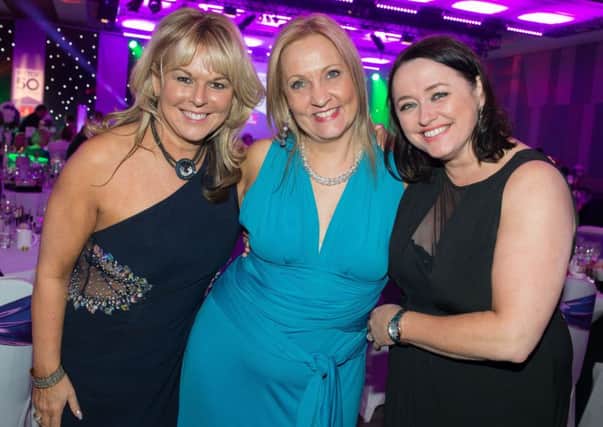 At the awards ceremony for TTGs Top 50 Travel Agents are (from left) Sandra Corkin, MD of Oasis Travel; Lisa Sprake, Manager of Oasis Travel Holywood and Briege McElroy, Manager of Oasis Travel Lisburn.
