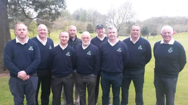 The Dunmurry Ulster Cup side who defeated Omagh 6-1 on Saturday.