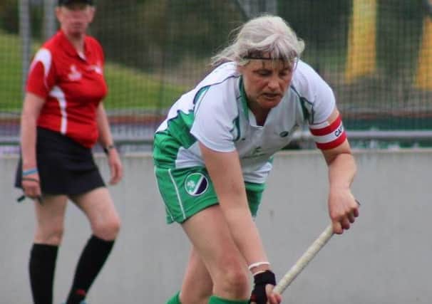 Irish over 50s captain Maggie Hunter who captained the Irish Masters team to a silver medal at the recent Masters World Cup in Australia.