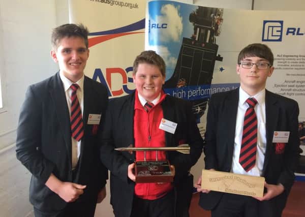 Rainey Endowed School are through to the final of the UK Aerospace Youth Rocketry Challenge (UKAYRoC).