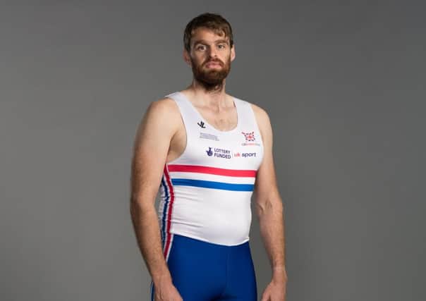 Alan Campbell. Picture by British Rowing