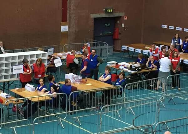 Votes are still being counted in Ballymena for Mid Ulster's two remaining seats