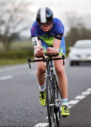 Andrew Robinson is the fastest youth at the Super 10TT. inbm20-16s
