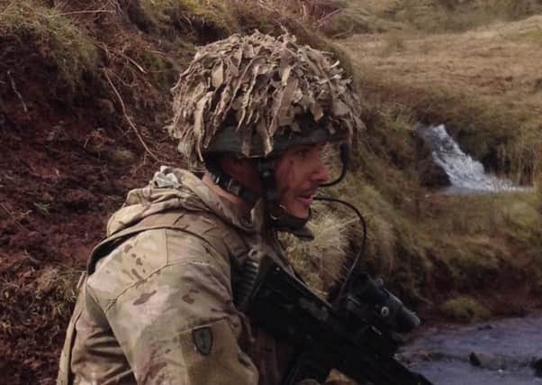 Private Matthew Boyd was in Brecon for a training course
