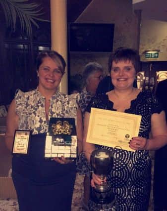 Best producers went to Karena Shaw and Stephanie Fulton recognising their hard work and skill in producing the production. INBM21-16S