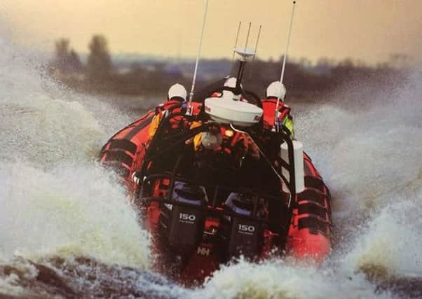Lough Neagh rescue in action
