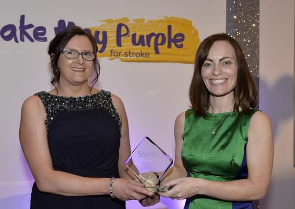 Lisa Brown named Carer of the Year at Northern Ireland Life After Stroke Awards