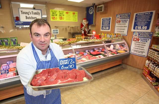 Paul Graham from Young's Butchers, Lisburn. US1449-548cd  Picture: Cliff Donaldson