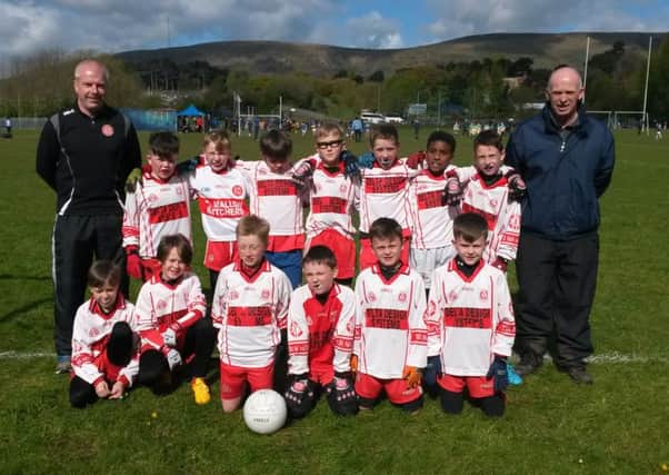 Tir na nOg under 10s recently reached the quarter-finals of a tournament staged by St Gall's.