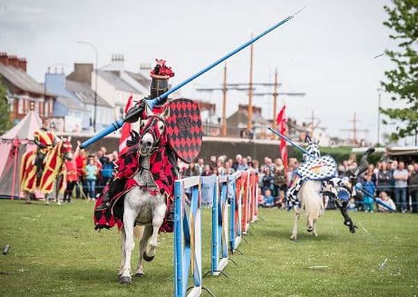 Jousting will be one of the many activities on display at the Bruce Festival.