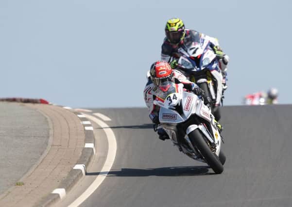 Alastair Seeley (Briggs BMW) during Superbike qualifying for the North West 200.
PICTURE BY DAVE KNEEN