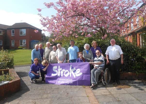 Foyle branch of the Stroke Association launch Make May Purple to mark  Stroke Awareness Month.