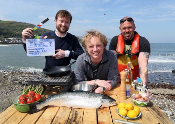 Tourism Ireland's latest promotion to highlight Northern Ireland and its Year of Food and Drink is bringing Jamie Oliver's hugely popular Food Tube channel to film in Glenarm.  INLT 20-660-CON