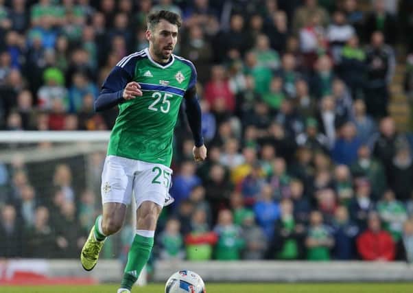 Northern Ireland defender Michael Smith. Photo: Pacemaker Press