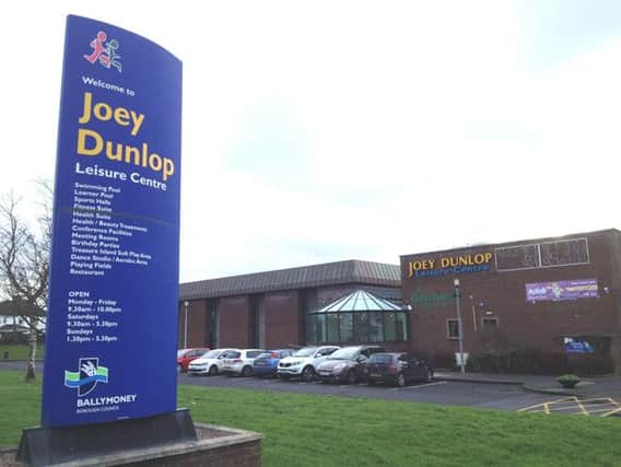 Joey Dunlop Leisure Centre. INBM21-16s