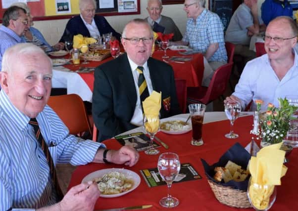 The sponsors' lunch before the Lurgan game.