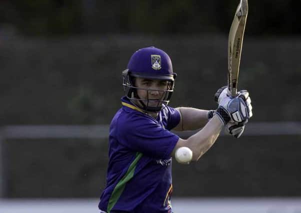 Ricky Lee Doherty in NW Warriors action against Leinster Lightning. Picture by Rodney Smythe