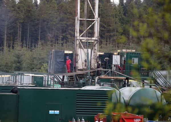 The drill site at Woodburn.