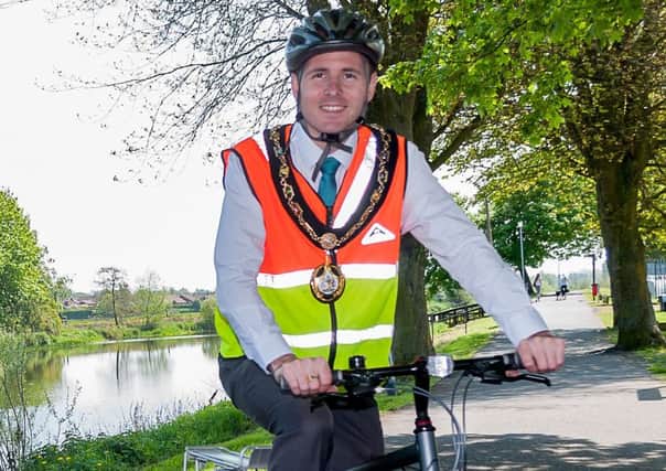 Lord Mayor of Armagh, Banbridge and Craigavon, Councillor Darryn Causby