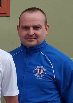 Richard McMinn, who is to resign after two and a half years as Banbridge Rangers manager.
