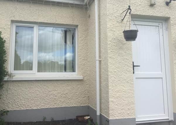 Results of a gun attack on a home in Cookstown. Police are treating it as a murder attempt