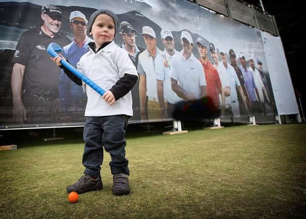 3-year old golfing sensation Sevie Trowlen is tipped to be the 'new' Rory McIlroy