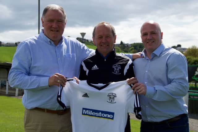 Paul Kirk was on Saturday named as Rathfriland Rangers' new manager.