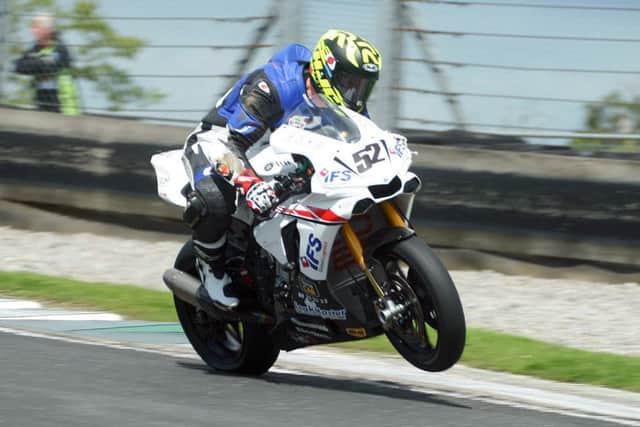 Ryan Rainey had a good third place in the opening Superbike race.