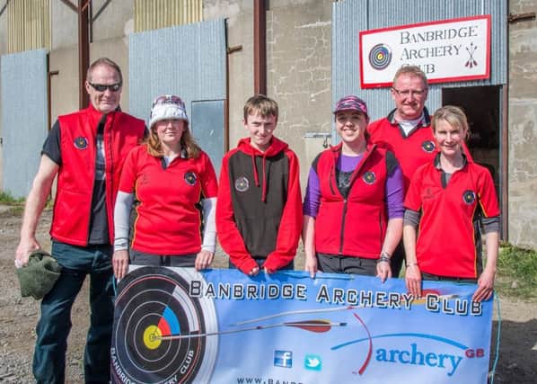 Banbridge Archery Club members.