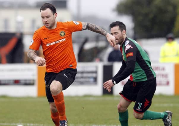 Andrew Doyle has signed a one-year deal at Irish Cup winner Glenavon. Photo: Pacemaker Press