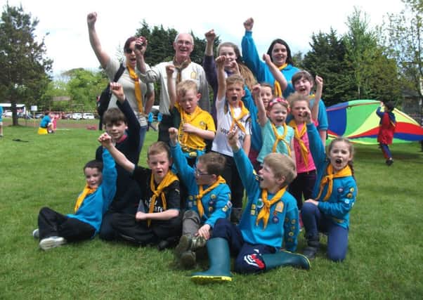 Monkstown Beaver Scouts and their leaders. INNT 22-501CON