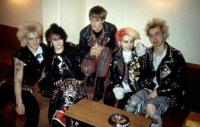 Punks at the Port - around 1985 (pic from John Campbell)