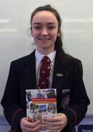 Sophie McFall from Carrickfergus Grammar School has been offered a place on the PwC Business Insight Week programme. INCT 22-704-CON