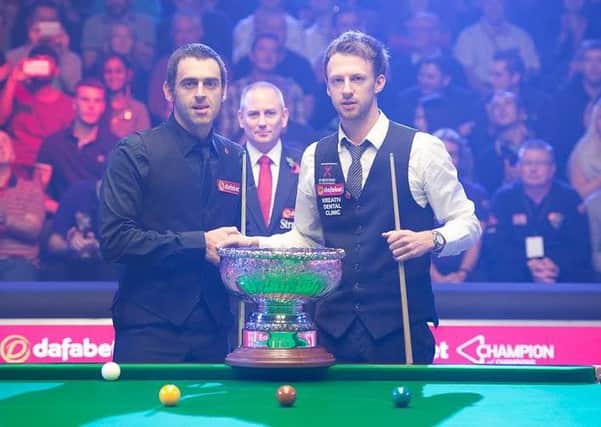 Ronnie O'Sullivan and Judd Trump will meet at Belfast's Waterfront Hall - and you can be there.