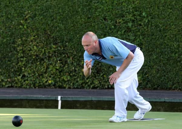 Nigel Robinson skipped his rink to an impressive win in the midweek victory at Old Bleach.