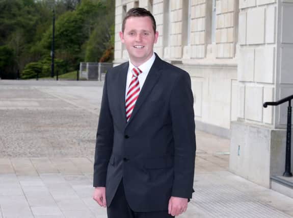 Press Eye - Belfast - Northern Ireland - 10th May 2016

DUP MLA for Foyle Gary Middleton pictured at Parliament Buildings, Stormont. 

Picture by Jonathan Porter/PressEye
