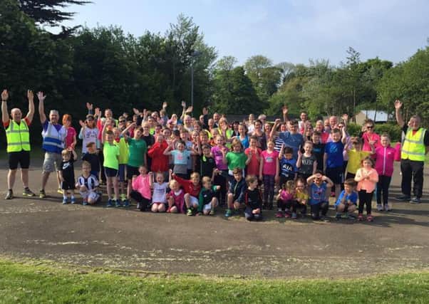 Over 50 runners took part in Larne's thriving Junior parkrun on Sunday. The weekly event has proved a big hit with young runners. Representatives from four different athletics clubs took part in the 2km event at Town Park. INLT 22-941-CON