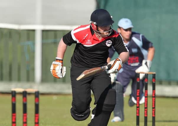 Templepatrick's James Jackson top-scored against Larne with 73 not-out.