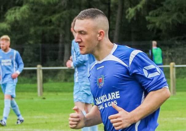 Mossley's Lee Graham won three awards at the club's prize-giving.