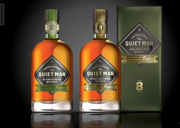 The Quiet Man Whiskey range