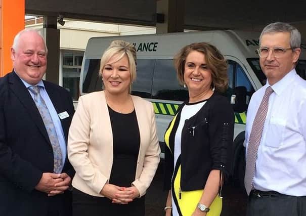 Health Minister, Michelle O Neill  has confirmed that her department intends to invest a total of Â£25.8m in upgrading facilities and services at Craigavon Area hospital over the next year.