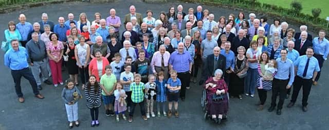Enjoying the celebrations as Lisburn Baptist reaches 90 years.