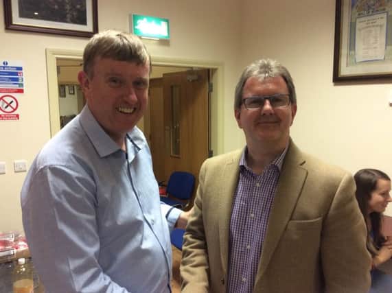North Antrim DUP MLA has congratulated local man Frank Stewart on being honoured in the Queens Birthday Honours list. INBM25-16S