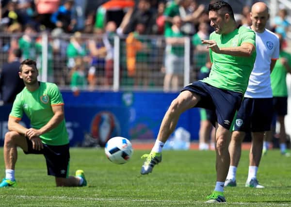 Republic of Ireland's
Robbie Keane