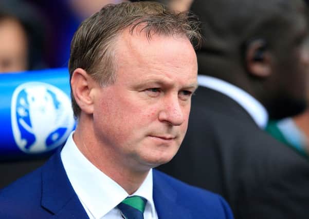 Northern Ireland manager Michael ONeill