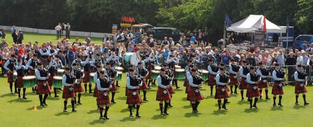 Field Marshal Montgomery Pipe Band.