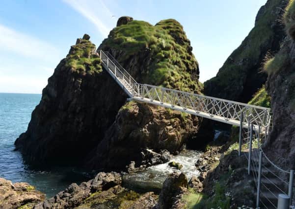 The Gobbins cliff path.  Photo by Aaron McCracken/Harrisons